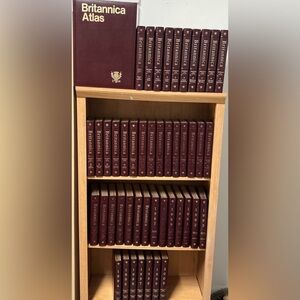 Encyclopedia Britannica 15th ANNIVERSARY Ed Sets 47 pc Guide| Annual|Events 1987